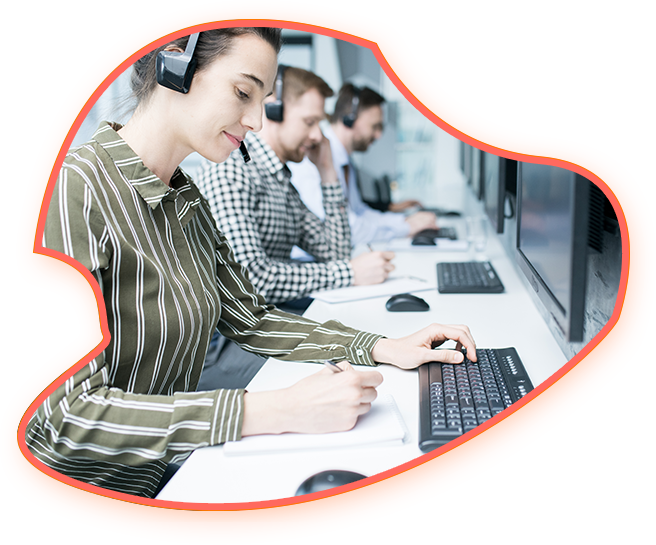 Two Girls working together